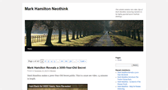 Desktop Screenshot of markhamiltonneothink.com